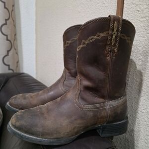 Ariat Men's Distressed Brown Western Boots